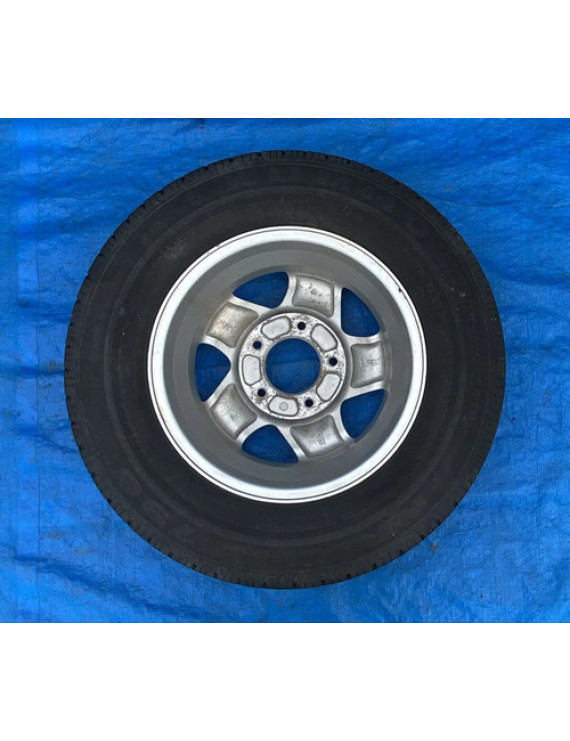 Estepe Aro 15 Kia Sportage 1997 A 2005 Preto