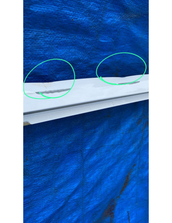 Porta Traseira Direita Freelander 2 2007 - 2014 / Avaria Traseira Direita Branco