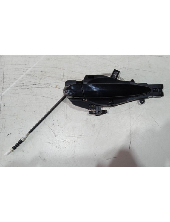 Maçaneta Externa Traseira Direita Bmw X6 2012 Preto