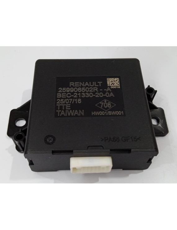 Modulo Estacionamento Logan Sandero 2014 - 2018 / 259906502r Preto
