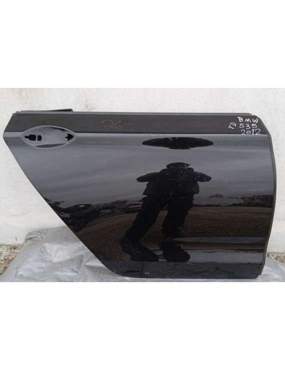Porta Traseira Direita Bmw 535i 2011 2012 Preto
