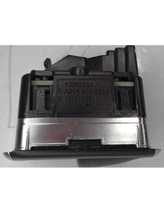 Botão Vidro Dianteira Direito Mercedes C180 2013 2014 2015