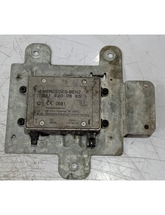 Módulo Amplificador Antena Mercedes Ml500 / 2118200885    Cinza