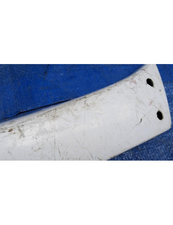 Moldura Grade Ld Esquerdo Peugeot 206 1999 - 2011 Branco Esquerdo