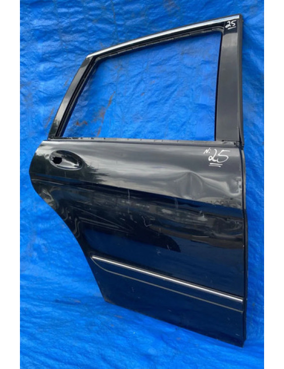 Porta Tras Dir Mercedes R 500 W251 2005 2006 2007 Avaria Traseira Direito Preto