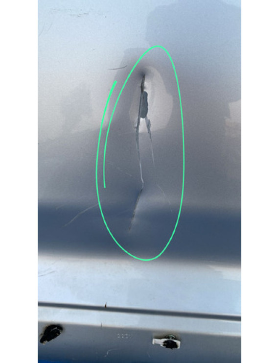 Porta Dianteira Direita Porsche Cayenne 2006 A 2009 / Avaria Dianteira Direita