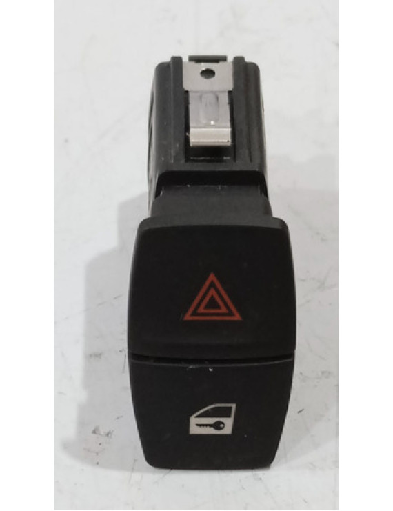 Botão Pisca Alerta Trava Bmw 135i M135 2015 Preto