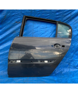 Porta Traseira Esquerda Megane 2006 A 2012 Traseira Esquerdo Preto