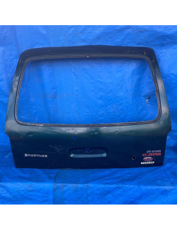 Tampa Traseira Kia Sportage 1999 2000 2001 Preto