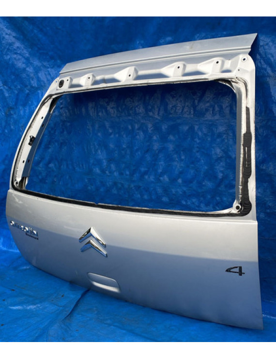 Tampa Traseira Citroen C4 Hatch 2008 2009 2010 2011 2012 Prateado