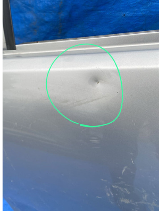 Porta Dianteira Esquerda Ssangyong Korando 2011 A 2014 Dianteira Esquerdo Prateado
