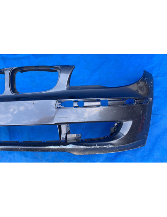 Parachoque Dianteiro Bmw 118i 2007 A 2010 / Detalhe Preto