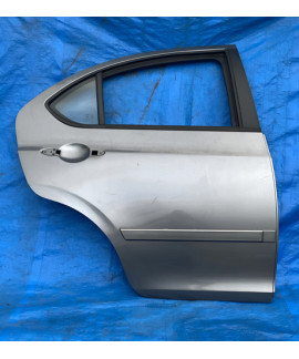 Porta Traseira Direita Jac J3 Sedan 2010 A 2016 Traseira Direita Prateado