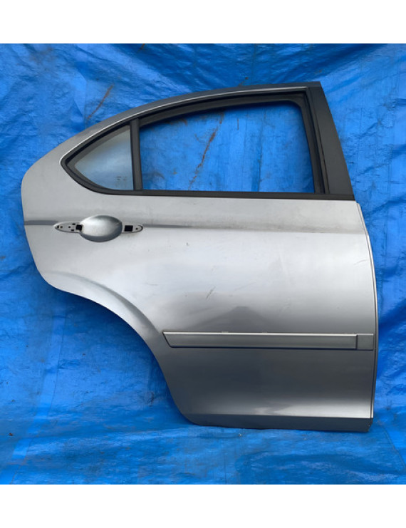 Porta Traseira Direita Jac J3 Sedan 2010 A 2016 Traseira Direita Prateado