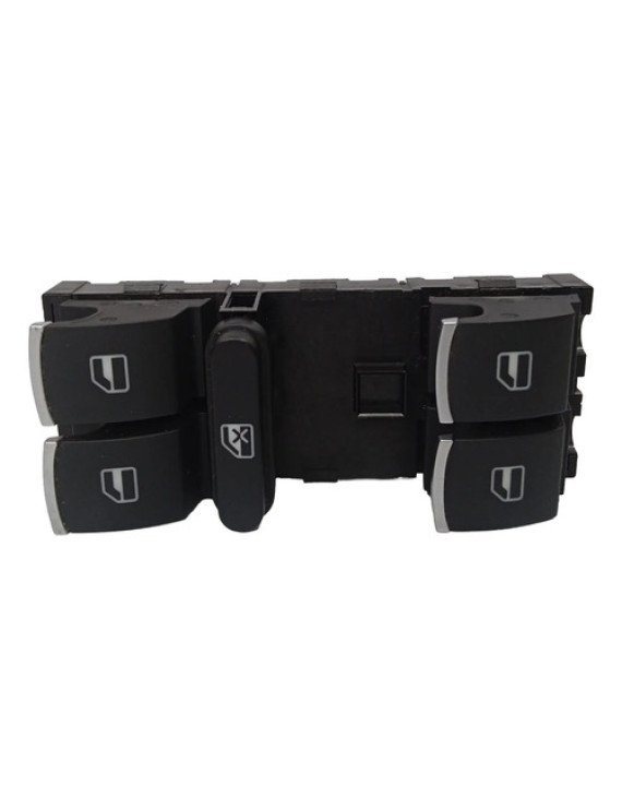 Botão Comando Vidro Dianteiro Esquerdo Tiguan 2008 - 2012
