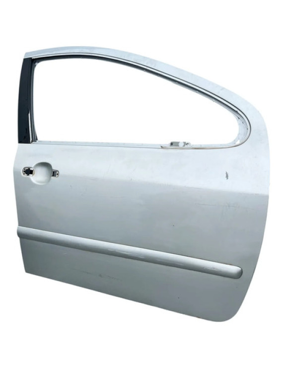 Porta Dianteira Direita Peugeot 307 Sw 2002 A 2012 Dianteira Direito Prateado