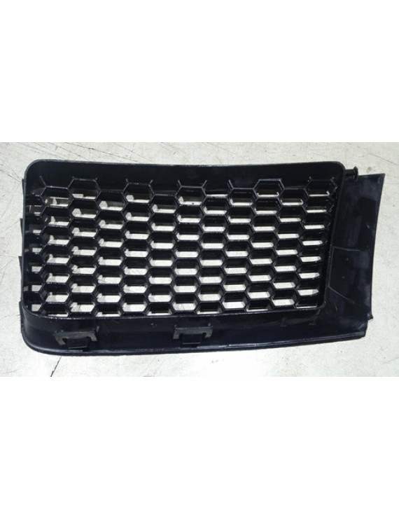 Grade Direita Parachoque Dianteiro Sandero 2008 - 2011 Preto