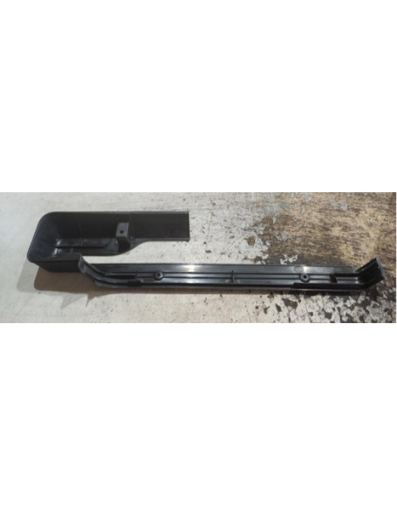 Acabamento Lateral Banco Esquerdo Freelander 1 2001 - 2005  Preto