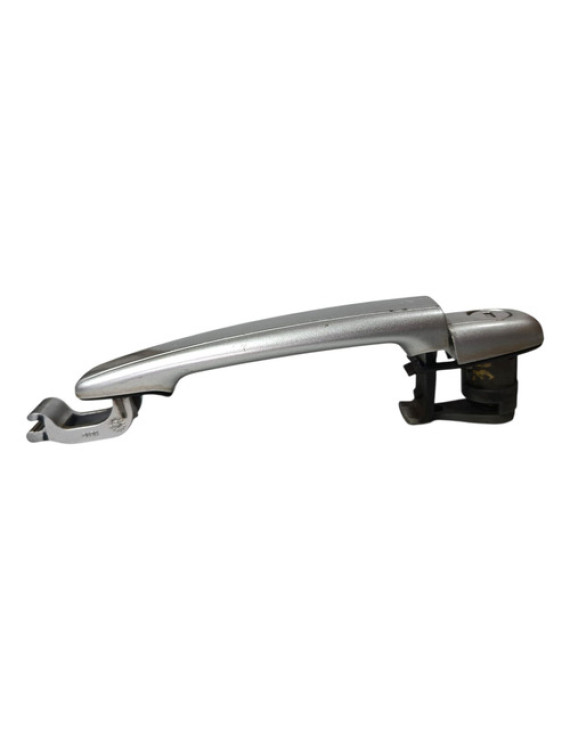 Maçaneta Externa Dianteira Dir Peugeot 307 2004 2005 2006 Prateado Dianteira