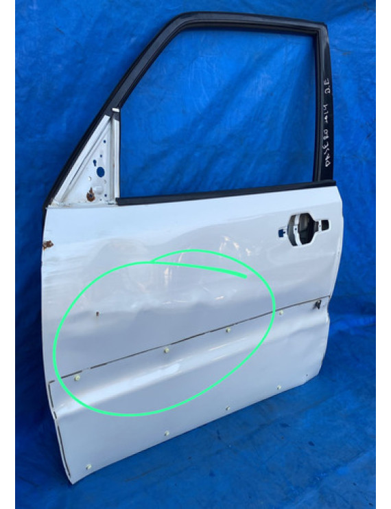 Porta Dianteira Esquerda Pajero Full 2008 A 2015 / Recuperar Dianteira Esquerdo Branco