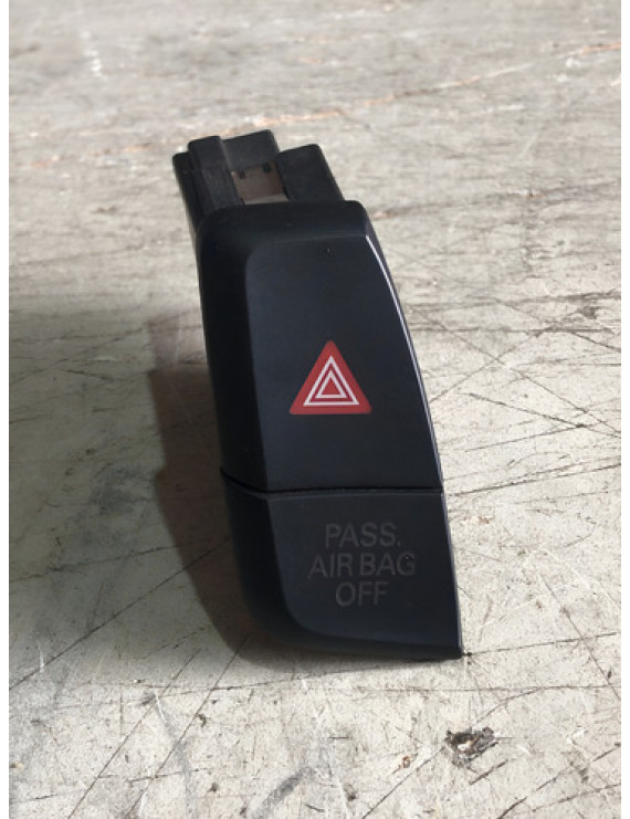 Botão Pisca Alerta Audi A5 2010 - 2012  Preto