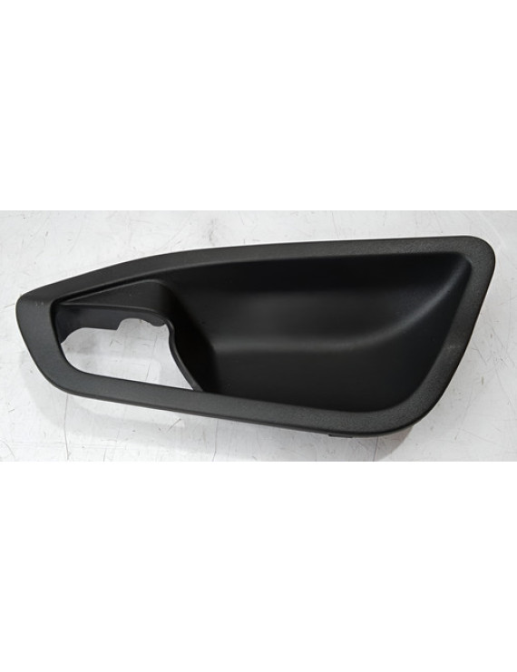 Acabamento Maçaneta Interna Esquerda Bmw 118i 2013 Preto Dianteira/traseira