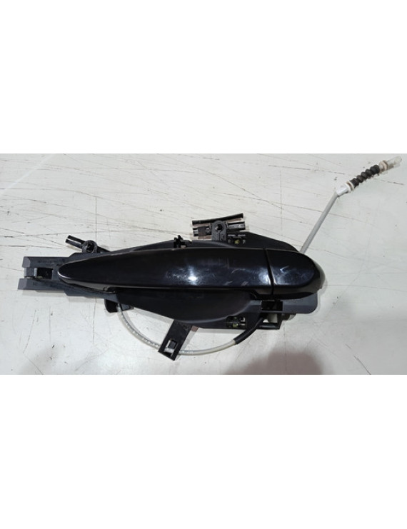 Maçaneta Externa Dianteira Direita Bmw X6 2012 Preto