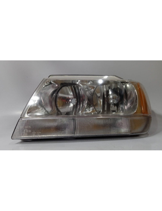 Farol Esquerdo Cherokee 2000 2001 2002 2003 Esquerdo/motorista