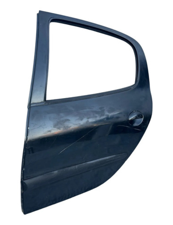 Porta Traseira Esquerda Peugeot 206 207 2001 - 2012 Traseira Esquerdo Preto