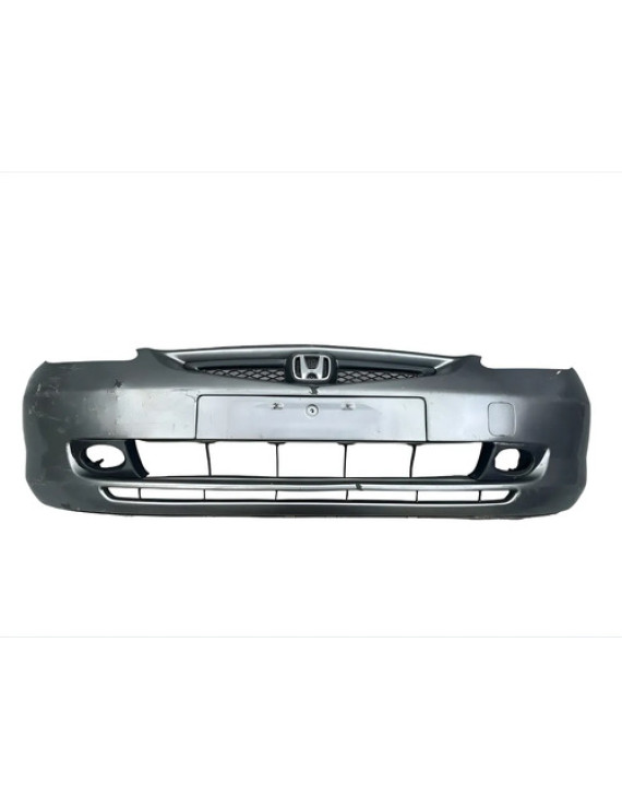 Parachoque Dianteiro Honda Fit 2003 A 2008 Cinza