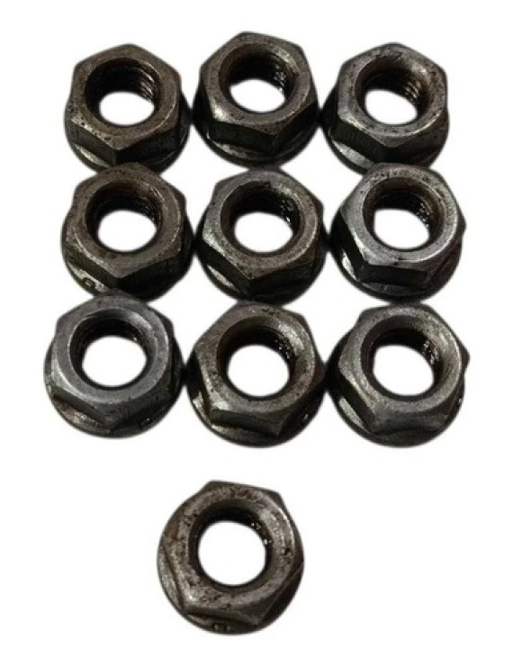 Kit Porca Eixo Comando Seat Inca 1.6 1999 Preto