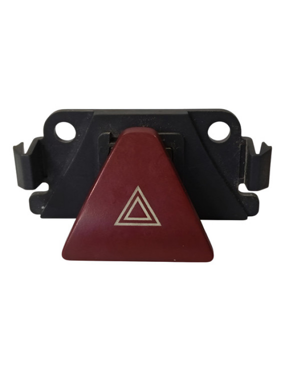 Botão Pisca Alerta Peugeot 307 2005 - 2012 Vermelho