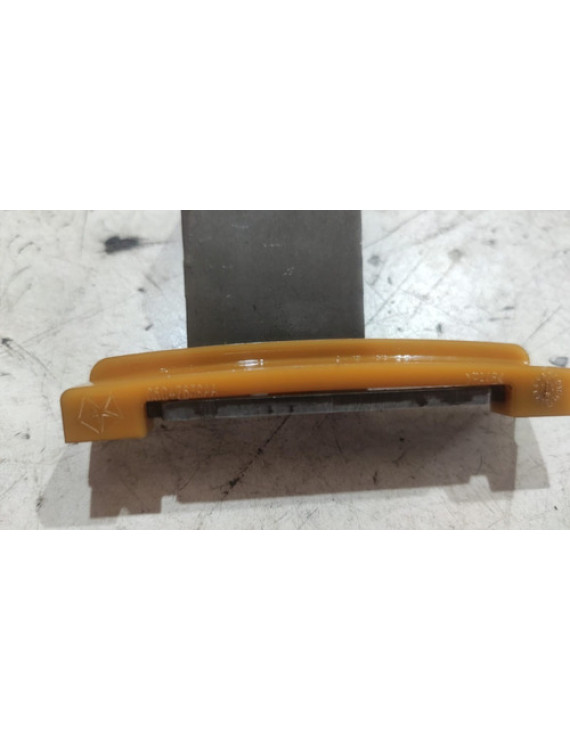 Guia Corrente Cabeçote Compass 2.0 Flex 2016 - 2021 Amarelo/marrom (polímero) E Metal