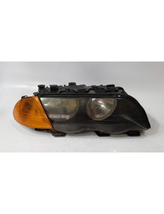 Farol Bmw 320i 325i 328i 1999 2000 2001 / Detalhe Ambos Lados
