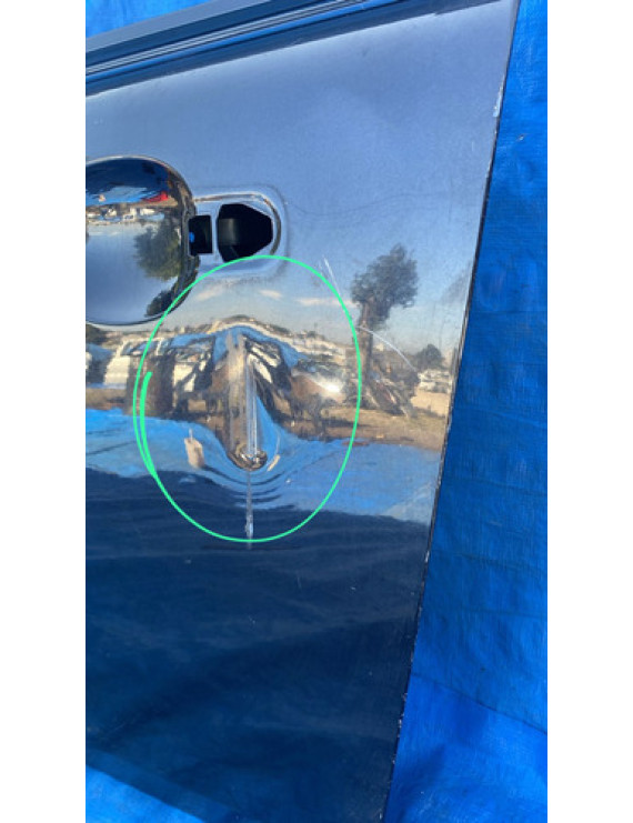 Porta Dianteira Esquerda Volvo C30 2007 A 2013 / Detalhe Dianteira Esquerdo Preto
