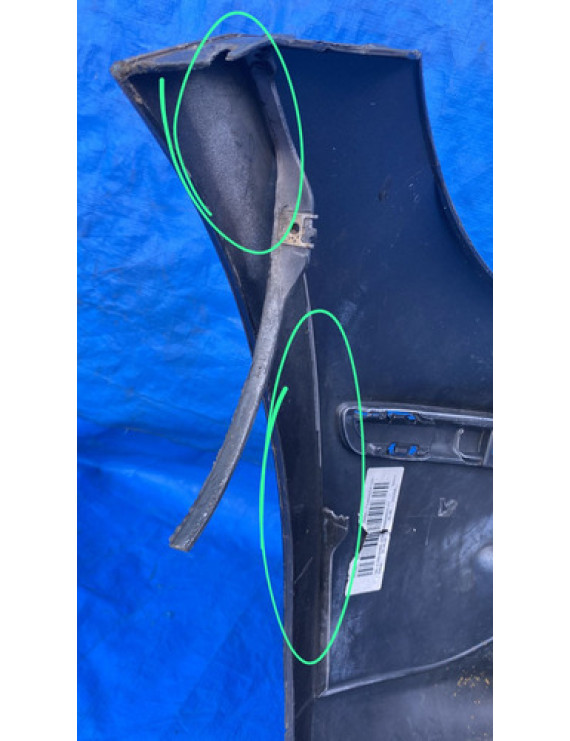 Parachoque Dianteiro Bmw 118i 2007 A 2010 / Detalhe Preto