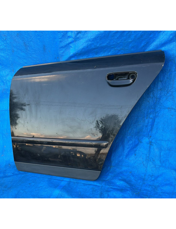 Porta Traseira Esquerda Audi A4 2002 2003 2004 2005 2006 Traseira Esquerdo Preto