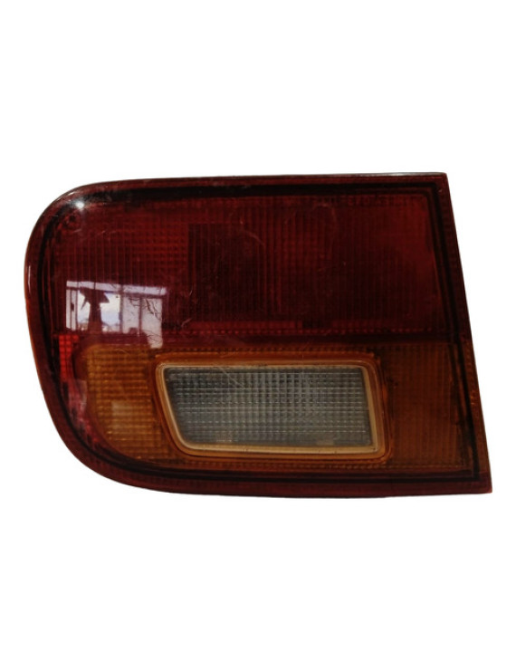 Lanterna Esquerda Tampa Honda Civic 1992 - 1996 Esquerdo/motorista Vermelho / Âmbar / Claro
