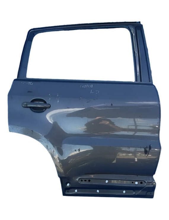 Porta Traseira Direita Vw Tiguan 2010 A 2014 Detalhe Traseira Direita Preto