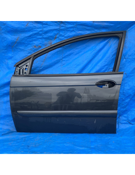 Porta Dianteira Esquerda C5 2001 2002 2003 2004 2005 Dianteira Esquerdo Preto