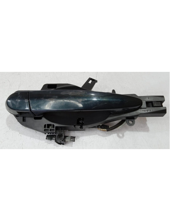 Maçaneta Externa Dianteira Direita Bmw 320i 2006 - 2012 Preto Dianteira