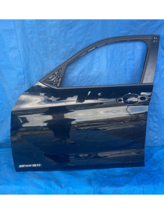 Porta Dianteira Esquerda Bmw X1 2009 2010 2011 2012 Dianteira Esquerdo Preto