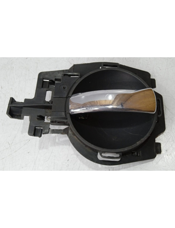 Maçaneta Interna Lado Esquerdo Citroen C3 2003 - 2012 Preto Dianteira/traseira