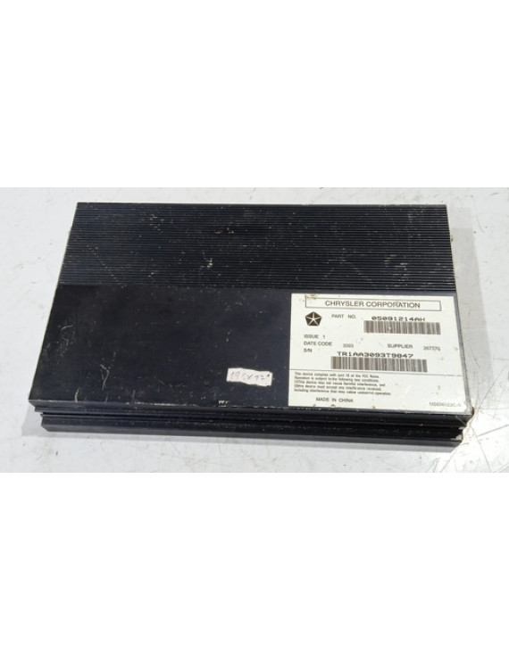 Módulo Amplificador Som Cherokee 2011 - 2016 / 05091214ah   Preto
