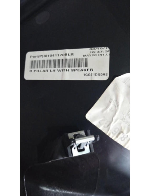 Moldura Com Auto Falante Esquerdo Gran Cherokee 2011 - 2015 Preto