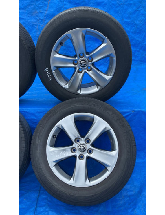 Jogo De Rodas Rav4 2013 2014 2015 2016 2017 2018 Aro 17 Preto