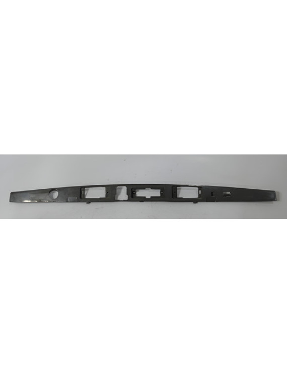 Suporte Friso Luz Placa Traseira Azera 2013 Preto