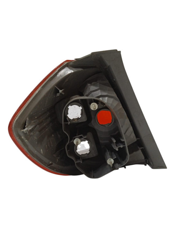 Lanterna Direita Honda Fit 2009 - 2014 / Detalhe Direito/passageiro Vermelho