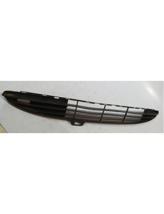 Grade Inferior Parachoque Dianteiro Peugeot 206 1999 2000 Preto