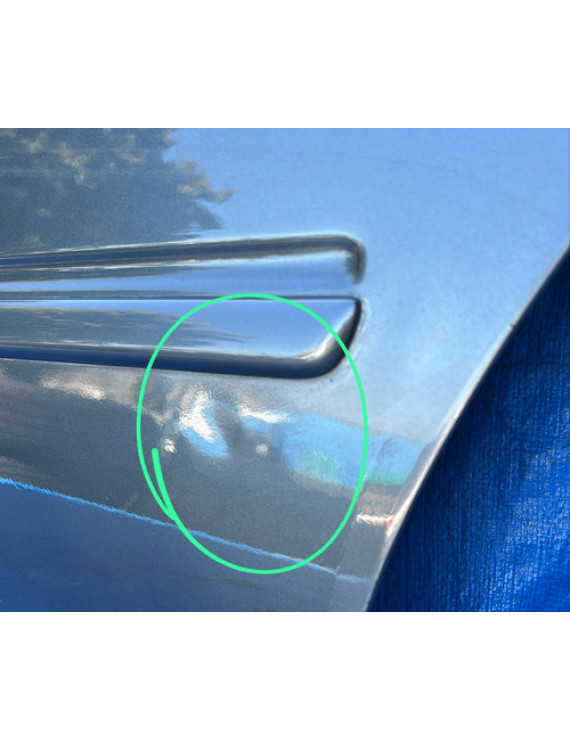Porta Traseira Esquerda Audi A3 1997 A 2005 Traseira Esquerdo Preto